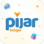 pijar belajar android application logo